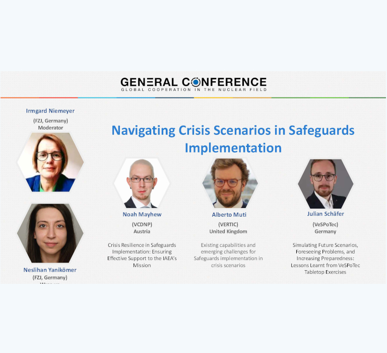 VeSPoTec’s Expert Panel at the IAEA General Conference